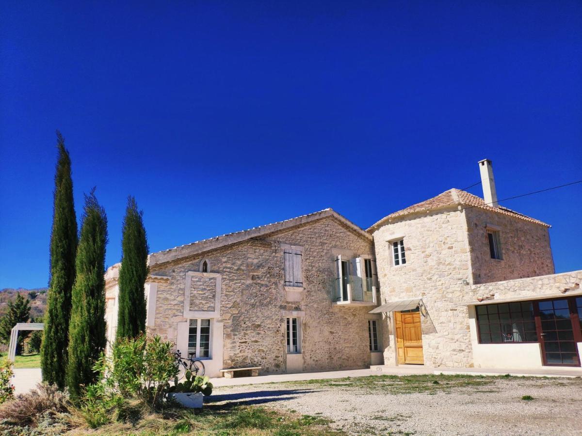 Appartamento Superbe chambre 20 m2, climatisée, parking, jardin, calme, 10 mn pont du Gard #7 Rochefort-du-Gard Esterno foto