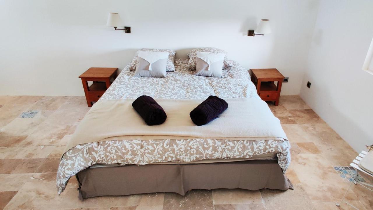 Appartamento Superbe chambre 20 m2, climatisée, parking, jardin, calme, 10 mn pont du Gard #7 Rochefort-du-Gard Esterno foto