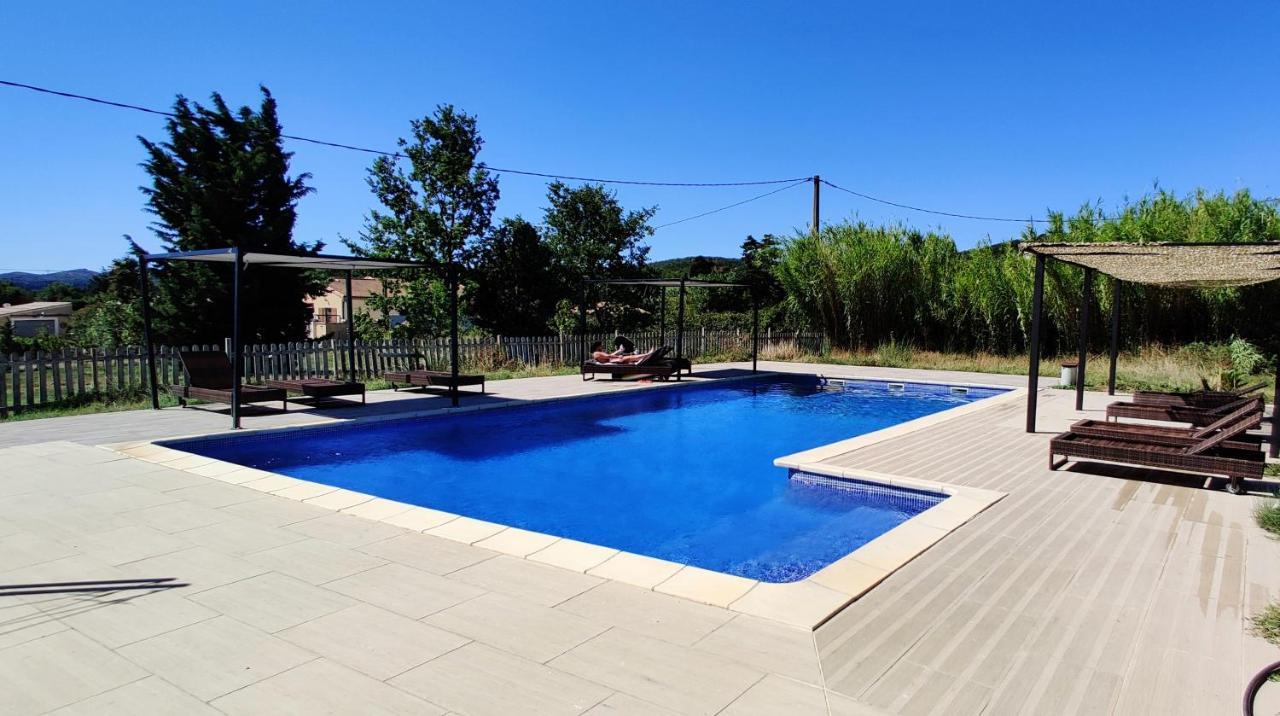 Appartamento Superbe chambre 20 m2, climatisée, parking, jardin, calme, 10 mn pont du Gard #7 Rochefort-du-Gard Esterno foto