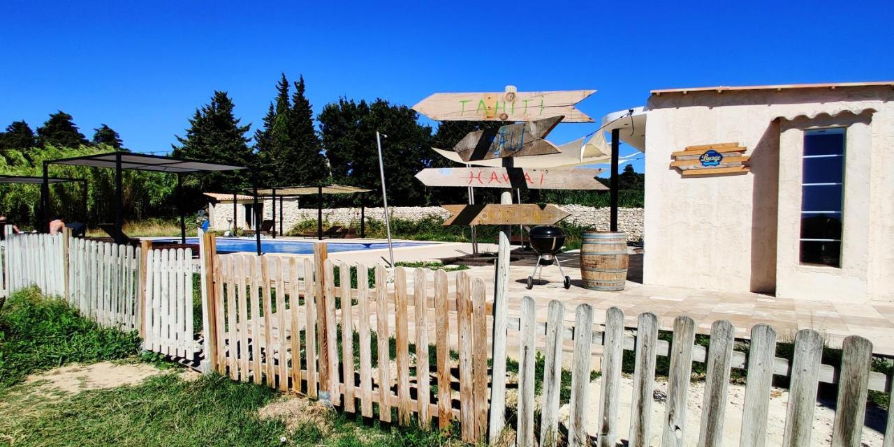 Appartamento Superbe chambre 20 m2, climatisée, parking, jardin, calme, 10 mn pont du Gard #7 Rochefort-du-Gard Esterno foto
